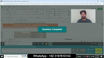 Excel 2A Simulation Exam | Excel 2A and 2B Simulation Exam | excel 2A and 2B Simulation Exam