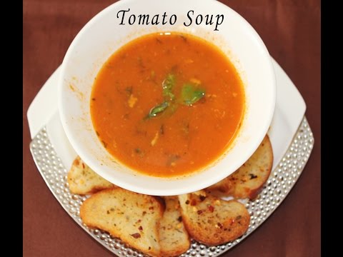 Easy Tomato Soup Recipe | How To Make Tomato Soup | Vegetable Soup | Simply Jain