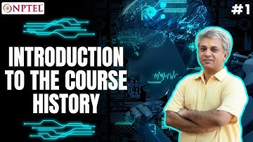 #1 Introduction to the Course History of Artificial Intelligence