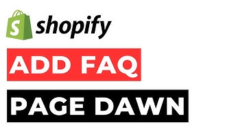 How to Add FAQ Page to Shopify Refresh Theme