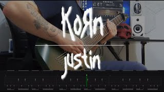 Korn  Justin  Guitar Cover  Tabs 