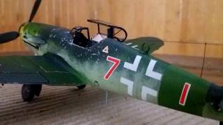 Bf 109K4 Heller 1:72 . Another Little Wonder Of The French Brand