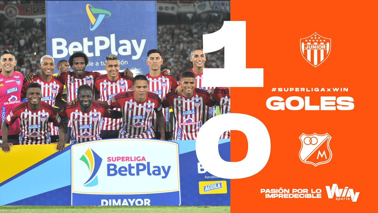 Junior vs. Millonarios (goles) | Superliga BetPlay Dimayor 2024 | Final ...