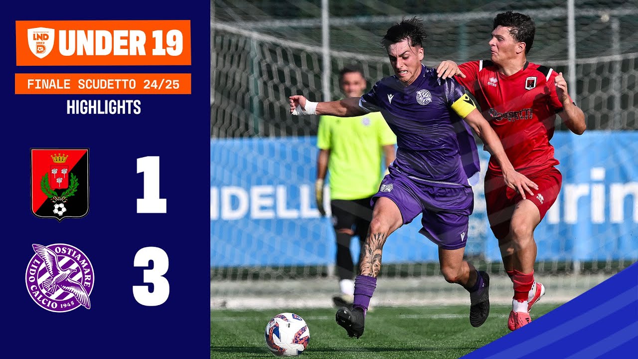 Highligths FIORENZUOLA VS OSTIAMARE Finale Scudetto Under 19