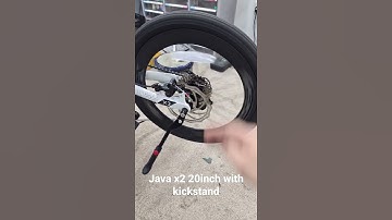 Java X2 20inch Foldable Bicycle 9 Speed with Kickstand