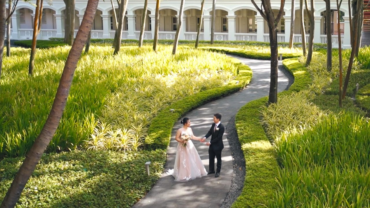 C + C | Capella Singapore Wedding | Singapore Wedding Video