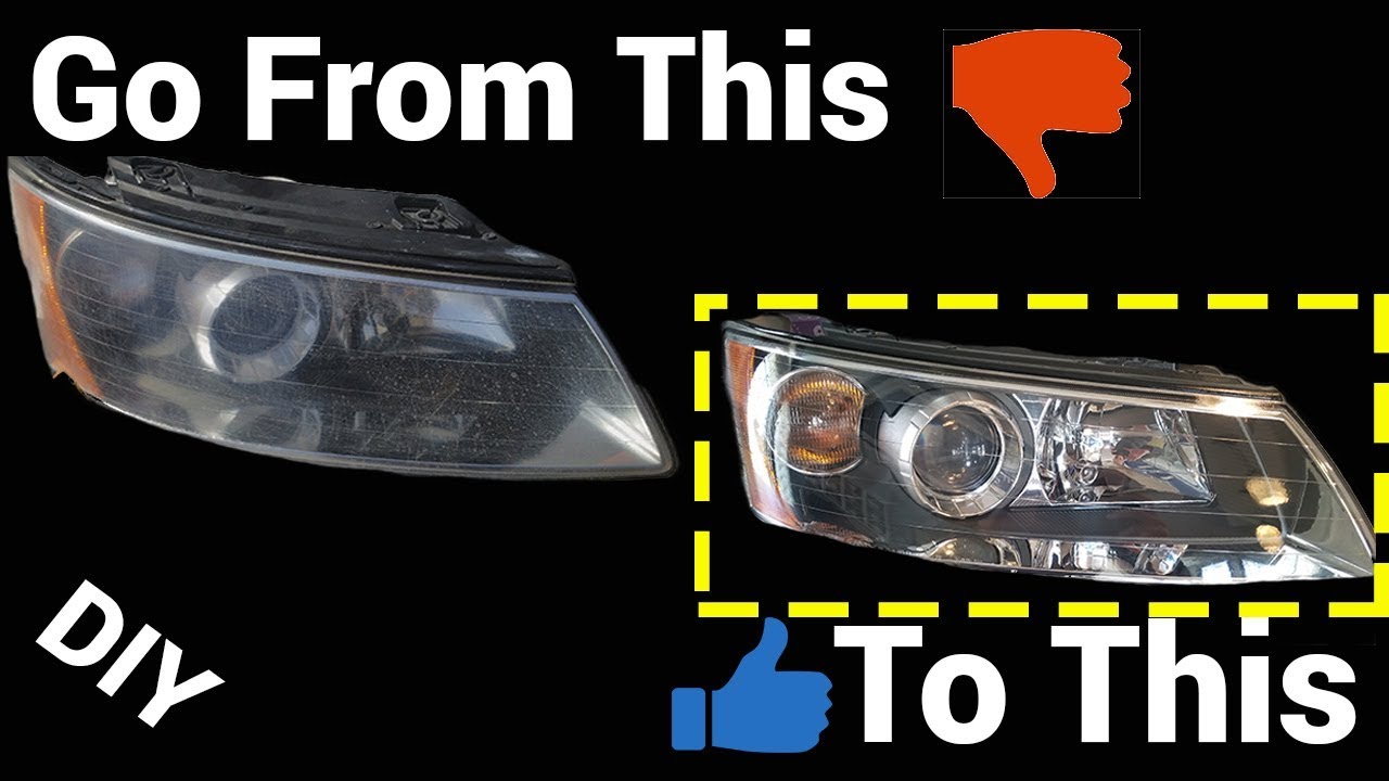 Repairing the Worst Headlight Ever! How to Remove Scratches and Haze