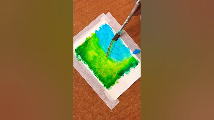 Wait for the end😲😱 #shorts #ytshorts #trending #viral #art #watercolor #aesthetic #rainbow #diy