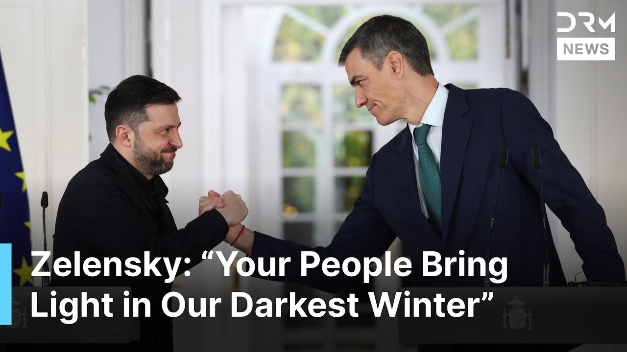 Zelensky Praises Spain’s Defense & Energy Support Amid Russian Aggression | AC1N