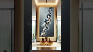 Abstract Fluid Motion Canvas Wall Art Abstract Fluid Motion Canvas Wall Art