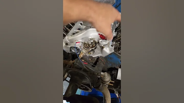1965 Ford F-100 352 FE Edelbrock Intake Install.