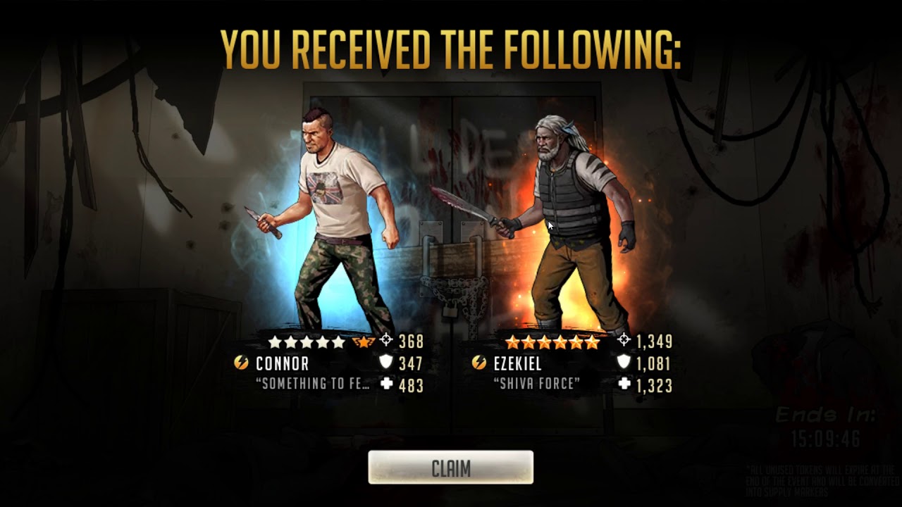 The Walking Dead RTS: 2 "Year 3" Tokens