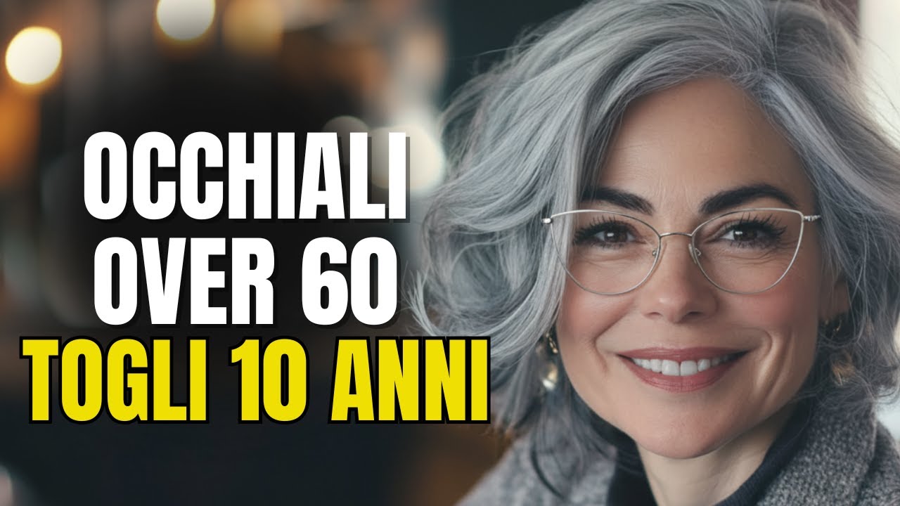 Ti Invecchiano! 5 Occhiali che ti Fanno Sembrare 10 Anni in Più (Guida Over 60)