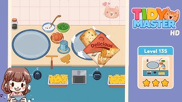 Tidy Master Level 135 Solution Walkthrough