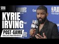 Kyrie Irving Recaps Dallas Mavs GM1 Loss vs. OKC Thunder, Impressions of Thunder &amp; Facing Shai