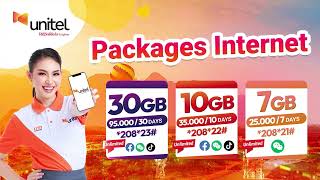 Packages internet Unitel screenshot 4