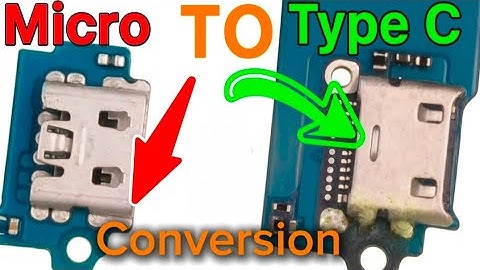 I Converted Micro Usb To Type C Port 📱🔧🤔