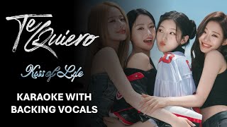 Download Lagu KISS OF LIFE - TE QUIERO - KARAOKE WITH BACKING VOCALS MP3 Download Lagu KISS OF LIFE - TE QUIERO - KARAOKE WITH BACKING VOCALS MP3