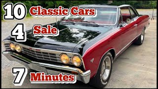 Sale on 10 Classic Cars for Sale  on Facebook Marketplace