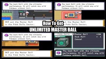 Pokemon Unbound 2.1.1.1 - All Master Ball Locations