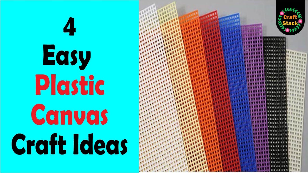 10 Creative and Easy-to-Make Projects from Plastic Canvas for