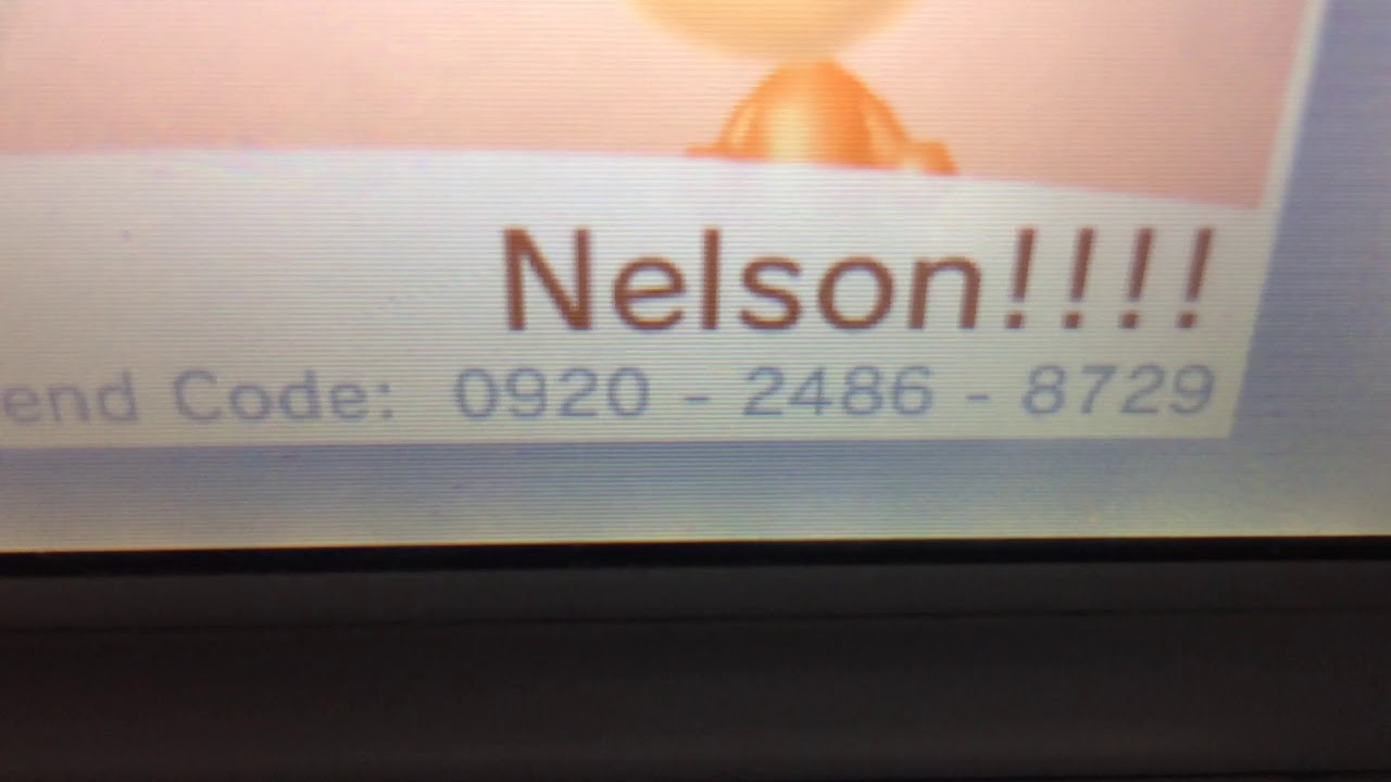 3ds friend code exchange - YouTube