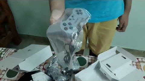 unboxing PS1 classic and tekken 3 gameplay