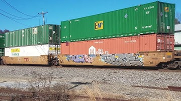 NS 211 Intermodal Taylors, SC w/ all EMDs