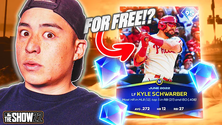 95 KYLE SCHWARBER is OVERPOWERED & FREE?! MLB THE SHOW 22!