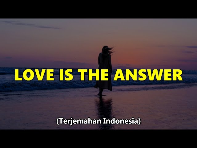 Natalie Taylor - Love Is The Answer (Lyrics) | Lirik Terjemahan Indonesia class=