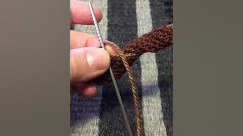 The Buttonhole stitch - Nalbinding / Needle-binding by Karin Byom