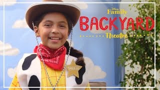 Backyard Theatre: Woody Costume DIY | Disney Family