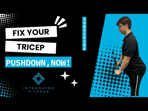 STOP Doing Tricep Pushdowns WRONG! Fix Your Form NOW!