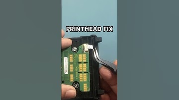 Printhead Not Detected Fix  #howto #hpprinter #printhead