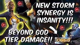Storm BEYOND GOD TIER DAMAGE! - New Apocalypse Synergy is INSANITY!!! - Marvel Contest of Champions