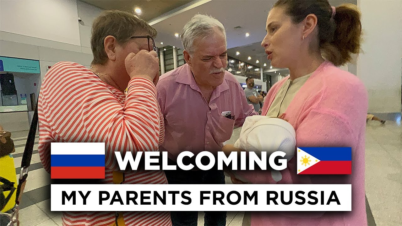 My Russian Mom and Dad Visit the Philippines 🇷🇺🇵🇭