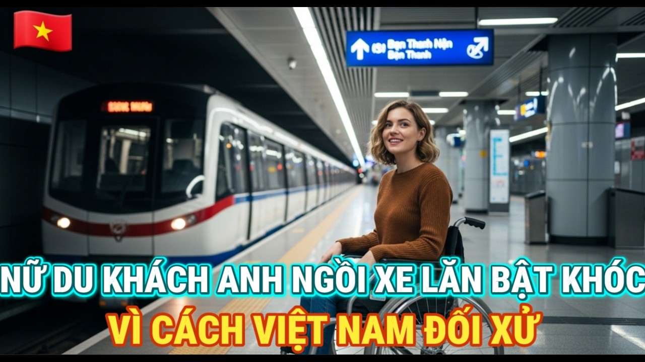 Người phụ nữ Anh ngồi xe lăn bật khóc vì sự chăm sóc bất ngờ tại khách sạn Việt Nam khiến sững sờ!!!