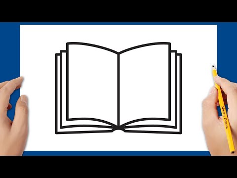 Vidéo: Comment Dessiner Un Livre Ouvert