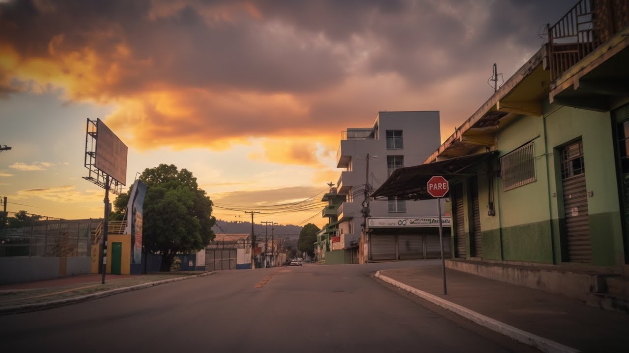 Самый красивый закат в Бразилии 🌅 | 4K ASMR Поездка | Золотой час и релакс