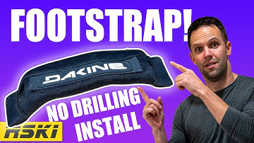 Dakine Footstrap DIY Install for Yamaha Superjet Stand Up Jetski with RSKI RIDERS