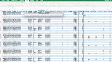 Descriptive Statistics Using Data Analysis ToolPak