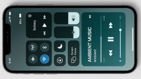 How to Set Ambient Music to Control Center in iOS 18.4!