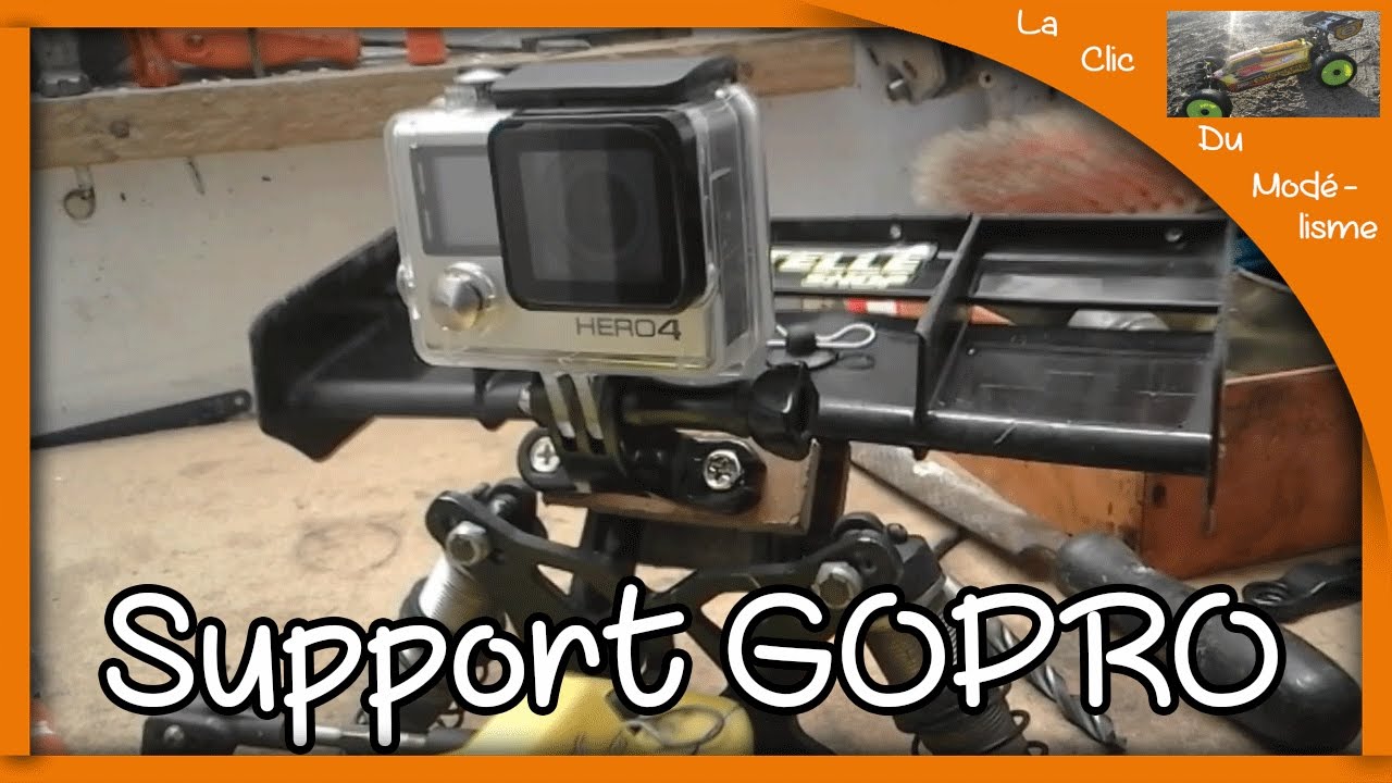 Support d'appuie-tête de voiture pour caméra vidéo adapté aux caméscopes  GoPro e