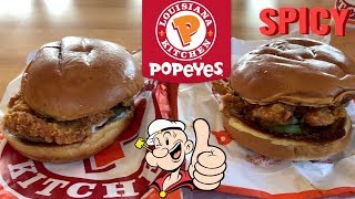 Review: Popeye's Chicken Sandwiches