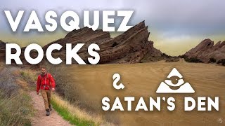 Vasquez Rocks & Satan's Den | Desert Hiking Los Angeles 4K