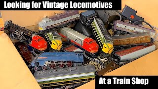 Going to a Train Store  Looking for Vintage HO Locomotives in Old Boxes