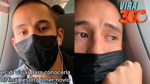 Joven viaja para conocer a una chica de internet pero ella le confiesa que tiene novio