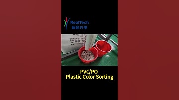 PVC,PO Plastic Color Sorter#machine #factory