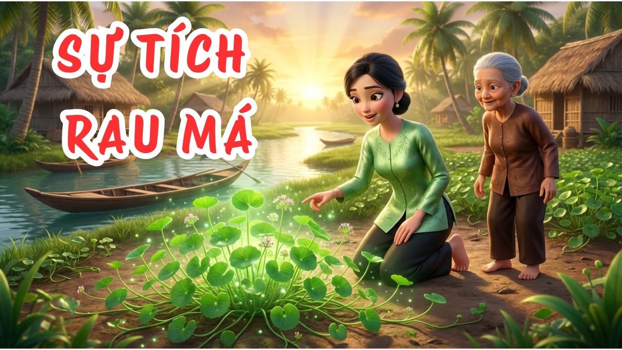 SỰ TÍCH RAU MÁ | TRUYỆN CỔ TÍCH DÂN GIAN