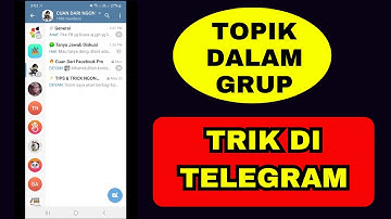 Cara Membuat Topic Di Dalam Grup Telegram
